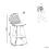 Beliani Set of 2 Bar Chairs BISBEE Metal Black 5