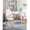 Beliani Set of 2 Dining Chairs DAKOTA White 3