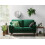 Beliani Sofa 2 Seater LOKKA Velvet Emerald Green 2