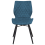 Beliani Set of 2 Dining Chairs LISLE Fabric Teal 8