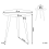 Beliani Side Table DETAH Teak Wood Dark Brown 4