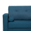 Beliani Sofa 2 Seater KALMAR Fabric Sea Blue 10