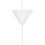 Beliani Pendant Lamp DRAVA Feathers White 3
