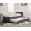Beliani Trundle Bed Fabric MARMANDE 90 x 200 cm (EU Single) Dark Grey 3