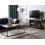 Beliani TV Stand FORRES Brown/ Black 3