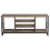 Beliani TV Stand FORRES Brown/ Black 5