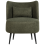 Beliani Armchair OTSBY Boucle Dark Green 5