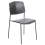Beliani Set of 4 Dining Chairs ASTORIA Black 4