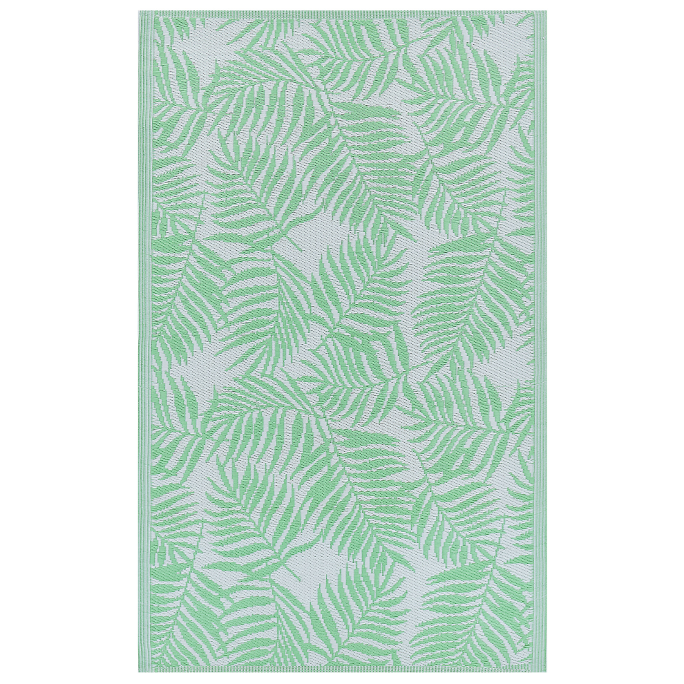 Outdoor Rug KOTA Light Green 120 x 180 cm Reversible