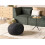 Beliani Pouffe DUKKI Jute Black 3