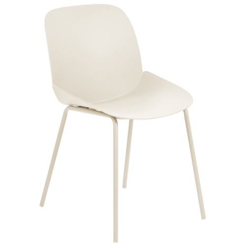 Beliani Set of 2 Dining Chairs MILACA Beige 2