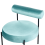 Beliani Armchair ALPHA Velvet Turquoise 5