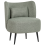 Beliani Armchair OTSBY Boucle Light Green 2