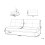 Beliani Sofa Bed 3 Seater FROYA Fabric Black 3