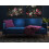 Beliani Sofa Bed 3 Seater SENJA Velvet Navy Blue 2
