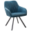 Beliani Set of 2 Dining Chairs MONEE Fabric Teal 4