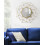 Beliani Wall Mirror GAILLAC 80 cm 80 cm Metal Gold 4