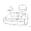 Beliani Sofa Bed 3 Seater GLOMMA Fabric Light Grey 3