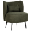 Beliani Armchair OTSBY Boucle Dark Green 4