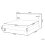 Beliani Bed Velvet ARETTE 160 x 200 cm (EU King Size) Light Beige 3