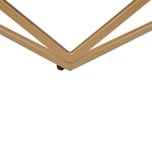 Beliani Coffee Table MALIBU Marble/ Gold 2