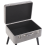 Beliani Storage Stool MALLARD Velvet Grey 2