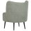 Beliani Armchair OTSBY Boucle Light Green 8