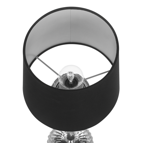 Beliani Table Lamp KUBENA Metal Black 1