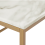 Beliani Coffee Table DELANO Marble/ Gold 5