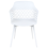 Beliani Set of 2 Dining Chairs ALMIRA White 9