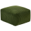 Beliani Pouffe MUKKI Cotton Dark Green 2