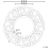 Beliani Wall Mirror MORNAIX 70 cm 70 cm Silver 3