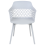 Beliani Set of 2 Dining Chairs ALMIRA Light Grey 5