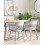 Beliani Set of 2 Dining Chairs ALMIRA Light Grey 2
