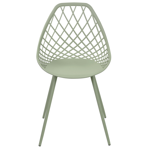 Beliani Set of 2 Dining Chairs CANTON II Green 2