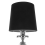 Beliani Table Lamp KUBENA Metal Black 6
