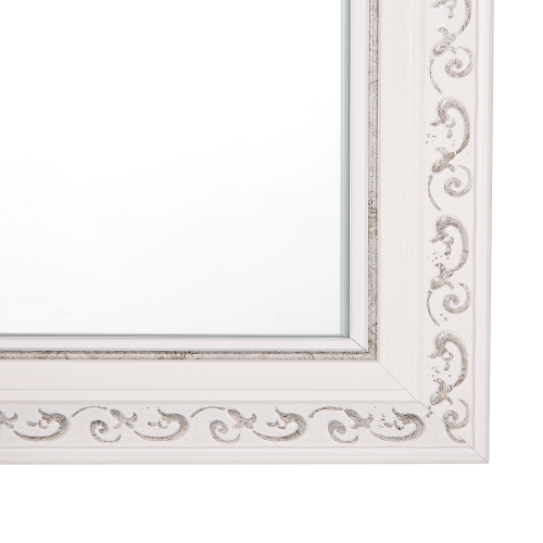 Beliani Wall Mirror MAULEON 50 cm 130 cm Off-White 1