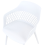 Beliani Set of 2 Dining Chairs ALMIRA White 4