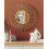 Beliani Wall Mirror CILLY 80 cm 80 cm Metal Gold 2