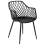 Beliani Set of 2 Dining Chairs NASHUA II Black 6