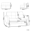 Beliani Sofa Bed 2 Seater FLORLI Fabric Light Grey 4