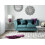 Beliani Sofa 2 Seater GAULA Velvet Teal 3