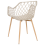 Beliani Set of 2 Dining Chairs NASHUA Beige 6