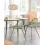 Beliani Set of 2 Dining Chairs CANTON II Green 4