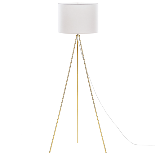 Beliani Floor Lamp VISTULA Metal Gold 1