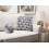 Beliani Throw Cushion SIRALI 30 x 30 cm Velvet Grey Solid 2