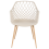 Beliani Set of 2 Dining Chairs NASHUA Beige 8