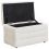 Beliani Storage Ottoman MICHIGAN Faux Leather White 5