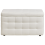 Beliani Storage Ottoman MICHIGAN Faux Leather White 4