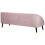 Beliani Sofa 3 Seater ALSVAG Velvet Pink 7